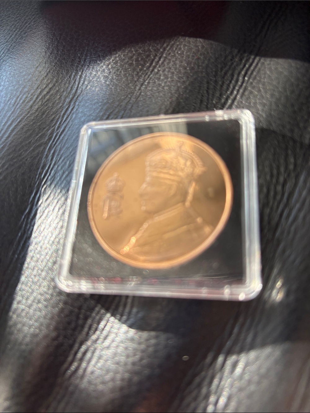 Coronation Medallion His Royal Highness King Charles 111 In Presentation Box - Picture 11 of 12